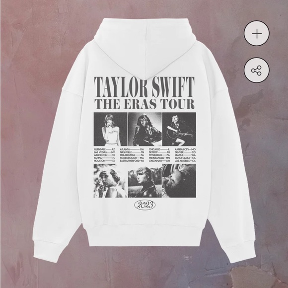 Taylor Swift Eras Tour 2023 Hoodie - Picture 5 of 6